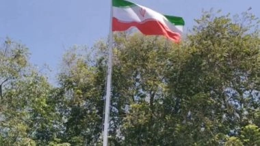 World News | Iran Embassy in India Hoists Flag on 40th Day of Mourning for Ayatollah Khamenei; Mourns Death of Former Iran FM Kharrazi
