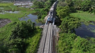World News | Sri Lanka: India-supported Restoration of Cyclone-damaged Northern Railway Line Resumes Services After Cyclone Ditwah