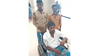 World News | 3 Indian Fishermen Repatriated from Sri Lanka, on Their Way Home