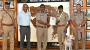 India News | Gujarat Police Dog 'Check' Wins Gold, Bronze at 69th All India Police Duty Meet After 16 Years
