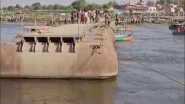 India News | Mathura Boat Accident: 10 Dead After Vessel Hits Pontoon Bridge in Yamuna