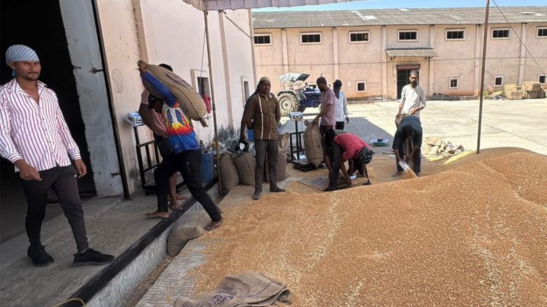 India News | MP: Farmers Express Satisfaction over Price, Arrangement as Wheat Procurement Begins at MSP in Bhopal
