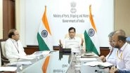 India News | Sarbananda Sonowal Reviews Port Operations; Timely Intervention Clears 90% Cargo Backlog Amid Strait of Hormuz Disruptions