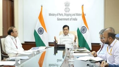 India News | Sarbananda Sonowal Reviews Port Operations; Timely Intervention Clears 90% Cargo Backlog Amid Strait of Hormuz Disruptions