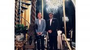 World News | US Envoy to India Hosts Foreign Secretary Misri at Mar-a-Lago