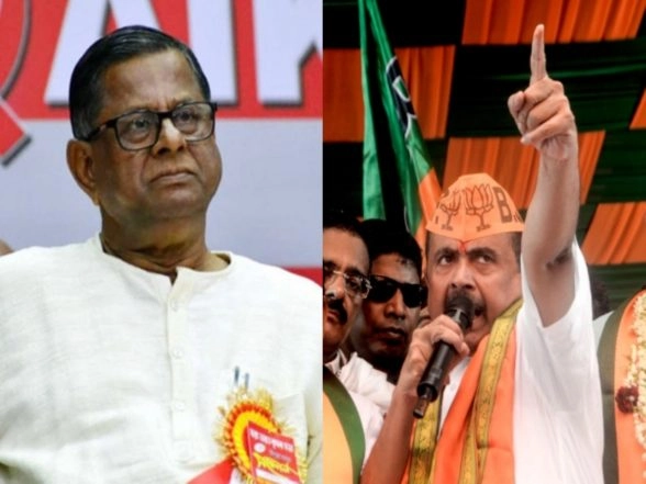 India News | Ultimate Showdown in Nandigram as TMC's Pabitra Kar Challenges BJP's Suvendu Adhikari in His Stronghold