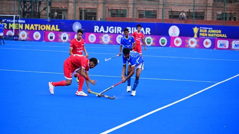 Sports News | Madhya Pradesh to Face Uttar Pradesh in 16th Hockey India Sub Junior Men's National Championship Finals
