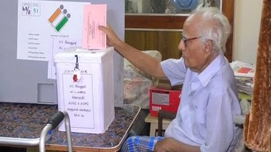 India News | Tamil Nadu Polls: Postal Voting Begins for Senior Citizens Above 85 and Persons with Disabilities