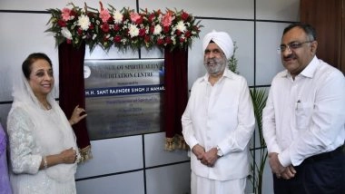 Business News | Sant Rajinder Singh Ji Maharaj Inaugurates the Science of Spirituality Meditation Centre at Delhi Technological University