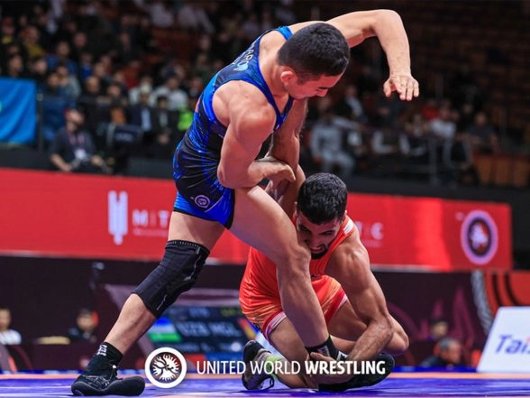 Sports News | Asian Wrestling Championships 2026: Sujeet, Abhimanyou Clinch Gold Medals as India's Medals Tally Swells to 14