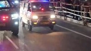 India News | PM Modi's Convoy Gives Way to Ambulance During Siliguri Roadshow
