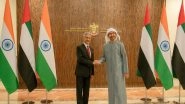 World News | EAM Jaishankar Meets UAE Foreign Minister in Abu Dhabi; Discusses West Asia Security and Strategic Partnership