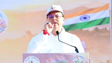 India News | CM Pushkar Singh Dhami Flags off Awareness Run in Haldwani, Says 'Uttarakhand Youth Saying No to Drugs'