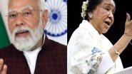 Entertainment News | PM Modi Wishes Asha Bhosle Speedy Recovery