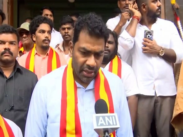 India News | Tamil Nadu: TVK General Secretary Aadhav Arjuna Slams DMK over Drugs Circulation, Increased Liquor Sales