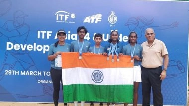 Sports News | Srishti Kiran, Puneeth Manohar and Padmapriya Ramesh Kumar Powered India's Runners-up Finish at ITF Asia U-14 Championships