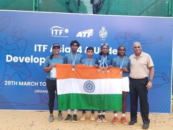 Sports News | Srishti Kiran, Puneeth Manohar and Padmapriya Ramesh Kumar Powered India's Runners-up Finish at ITF Asia U-14 Championships
