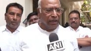 India News | Congress President Mallikarjun Kharge Condoles Demise of Legendary Asha Bhosle