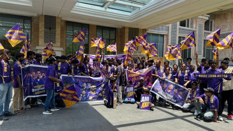 Sports News | KKR Hosts Fan Meet-up in Chennai, Capturing the Knight Riders' Spirit in City