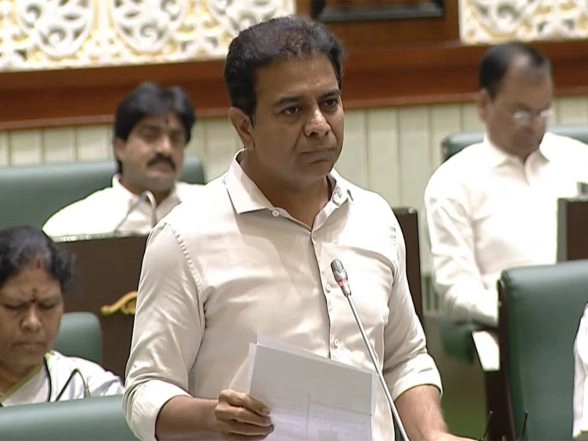 India News | K T Rama Rao Alleges 'loot-and-hide Scheme', Targets Telangana Congress Govt over Corruption Claims
