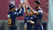 Sports News | IPL: Prasidh Krishna's 4-fer Helps GT Restrict LSG to 164/8 in 20 Overs