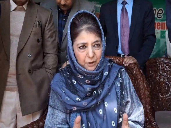 India News | US-Iran Talks Not a Failure but a Beginning, Says PDP Chief Mehbooba Mufti