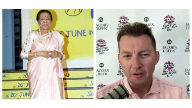 Entertainment News | When Australian Cricketer Brett Lee Collaborated with Asha Bhosle on Song 'You're the One for Me'