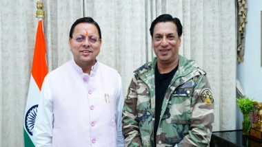 Entertainment News | CM Dhami Meets Filmmaker Madhur Bhandarkar, Aims to Make Uttarakhand Film Hub