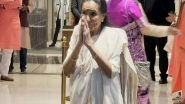 Entertainment News | In Pics: Asha Bhosle's Final Public Appearance at Arjun Tendulkar's Wedding Goes Viral