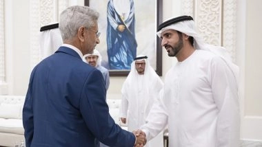 World News | EAM Jaishankar Shares Moments from Meetings with UAE President, Highlights Strong India-UAE Ties