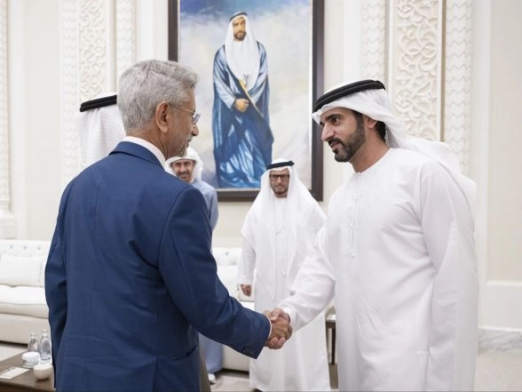 World News | EAM Jaishankar Shares Moments from Meetings with UAE President, Highlights Strong India-UAE Ties