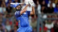 Sports News | Rohit Sharma Completes 6000 IPL Runs for Mumbai Indians