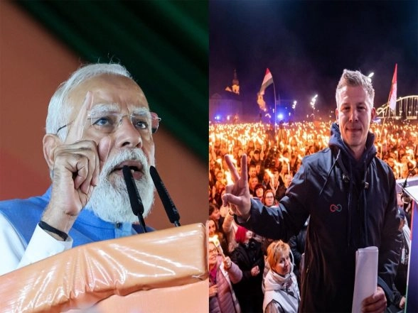 World News | India, Hungary Bound by Deep-rooted Friendship: PM Modi Congratulates Peter Magyar for Landslide Parliamentary Victory