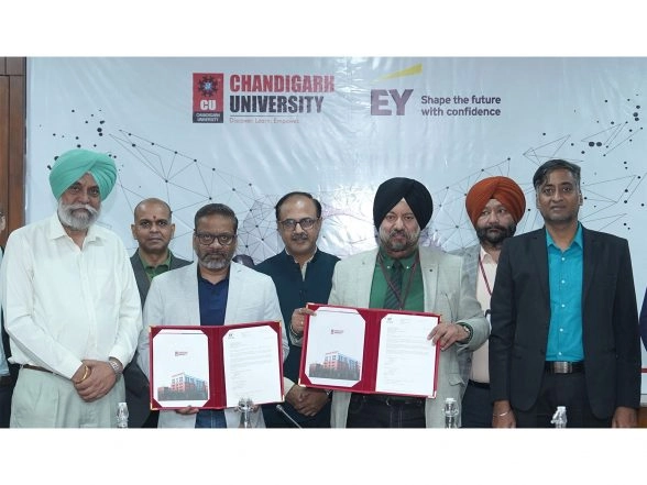 Business News | EY India Certificate Courses to Make Chandigarh University's Students of MBA & BBA Programs Job-ready with Real-world Skills in AI, Analytics, Finance