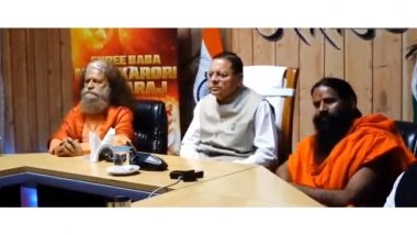 Entertainment News | Film on Neem Karoli Baba Announced, CM Pushkar Singh Dhami Unveils Poster