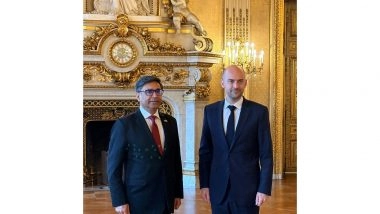 World News | Foreign Secretary Misri Calls on French FM Barrot; Discusses Bilateral Cooperation, Situation in West Asia