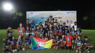 Sports News | 400 Young Athletes Shine at ISSO North Region Under-9, Under-11 Swimming and Athletics Championship in Gurugram