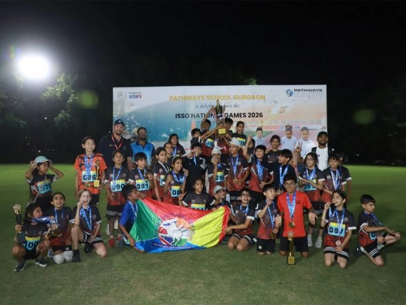 Sports News | 400 Young Athletes Shine at ISSO North Region Under-9, Under-11 Swimming and Athletics Championship in Gurugram