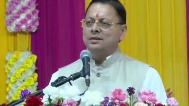 India News | Uttarakhand CM Dhami Attends 'Sadbhavna Sammelan' on Baisakhi in Haridwar