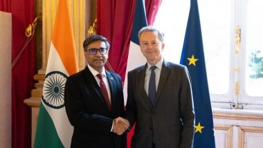 World News | India-France Review Cooperation on Economic Security During Talks in Paris