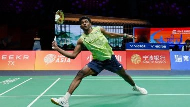 Sports News | Badminton Asia C'ships: Silver Medalist Ayush Shetty Cherishes Big Battles, Sets Sights on Thomas Cup