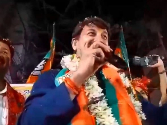 India News | BJP Leader Manoj Tiwari Campaigns in Howrah Ahead of West Bengal Assembly Polls