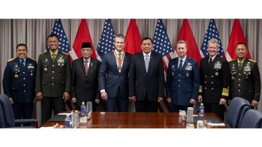 World News | US, Indonesia Announce Major Defence Cooperation Partnership