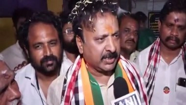 India News | Tamil Nadu Polls: BJP Candidate Rama Srinivasan Campaigns in Madurai South