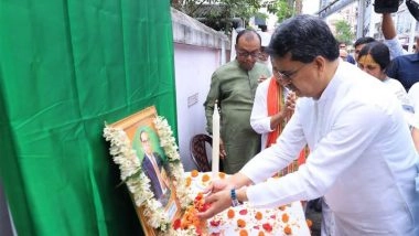 India News | Tripura CM Manik Saha Pays Tribute to B.R. Ambedkar on Birth Anniversary