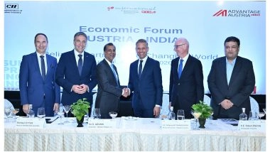 Business News | India-Austria to Deepen Economic Ties; Bilateral Trade Crosses USD 2.35 Billion: CII Regional Chairman