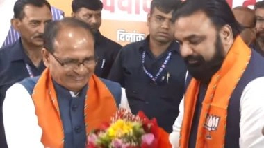 India News | Emotional and Historic Moment: Shivraj Singh Chauhan on Samrat Chaudhary Elected as Leader of BJP Legislative Party in Bihar