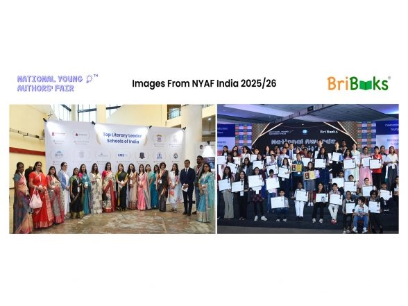 Business News | BriBooks Celebrates India's Top Young Authors at the National Awards and Exhibition 2025-26