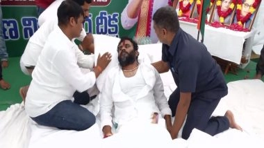 India News | BCY Chief Ramachandra Yadav Announces Indefinite Hunger Strike, Lists Key Demands for BC Welfare