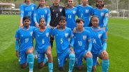 Sports News | Indian Football Team Suffers 0-3 Defeat Against Russia in U17 Women's Friendly